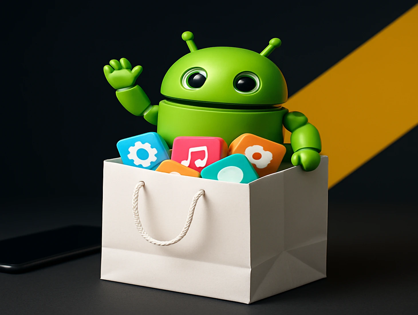 Install and run the 66zz app on your Android devices